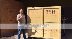 藍象板式家具生產線來自國外客戶的認可