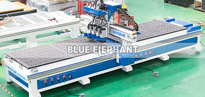 藍象數(shù)控1212木工開料機客戶廠區(qū)加工樣品展示